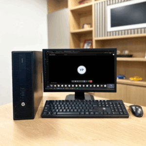 COMPUTADOR HP PRODESK SFF+ MONITOR MIX 19" - Intel Core i5-6th gen - DDR4 8 GIGAS - SSD 256 GB