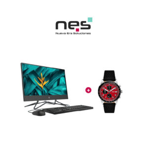 Computador HP AIO 205 G4 P/N 25X51LT 23,8" Pulgadas - AMD RYZEN 3 3250U - RAM 4 GB - Disco 1 TB + RELOJ FOSSIL