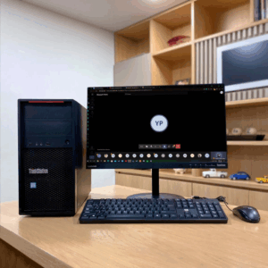 WORKSTATION LENOVO THINKSTATION P520C + MONITOR LENOVO 23,8" - Intel Xeon W-2133 - DDR4 16 GIGAS -128GB SSD+1TB HDD